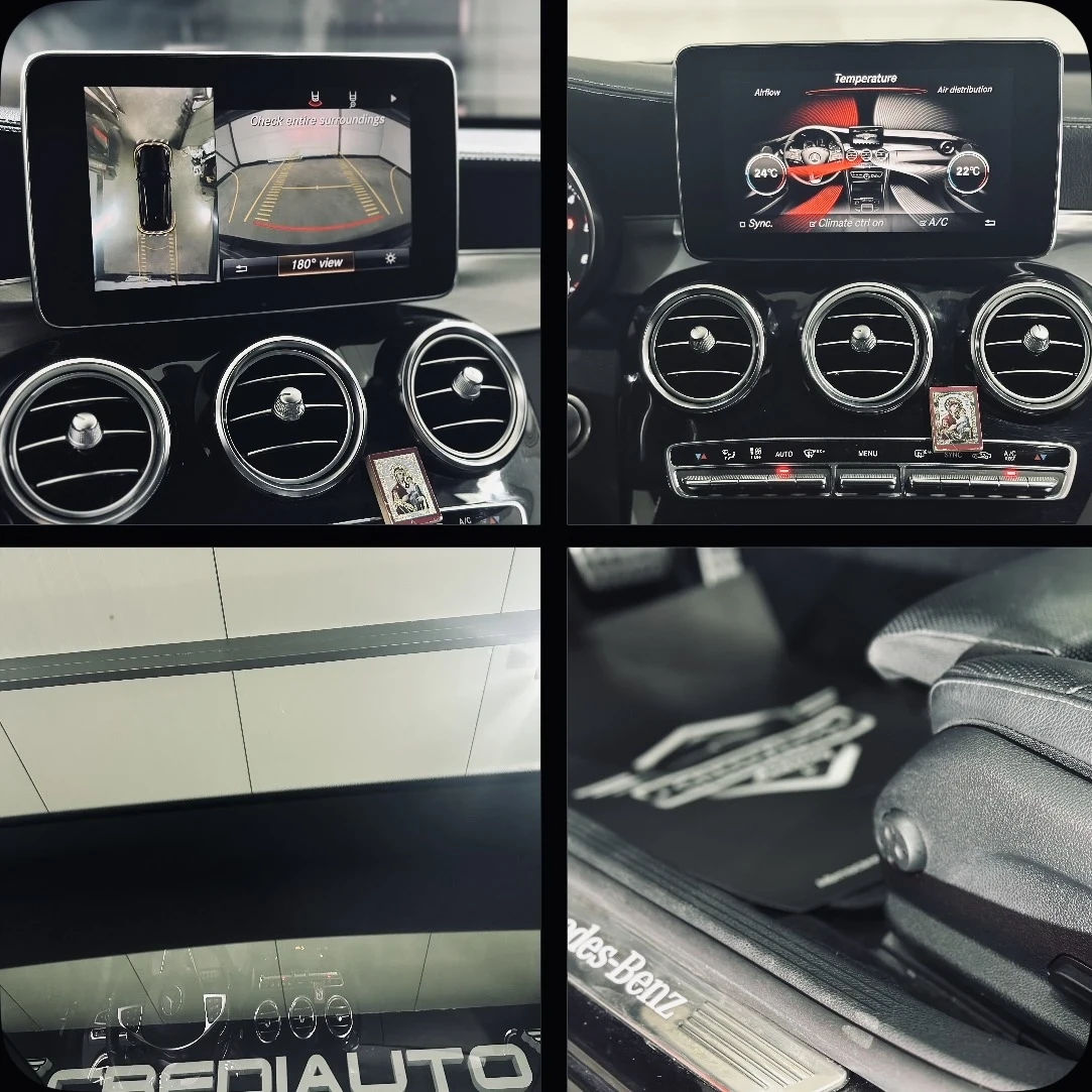 Mercedes-Benz C 250 AMGpack PANO AUTO NAVI  4matic, снимка 11 - Автомобили и джипове - 56129536
