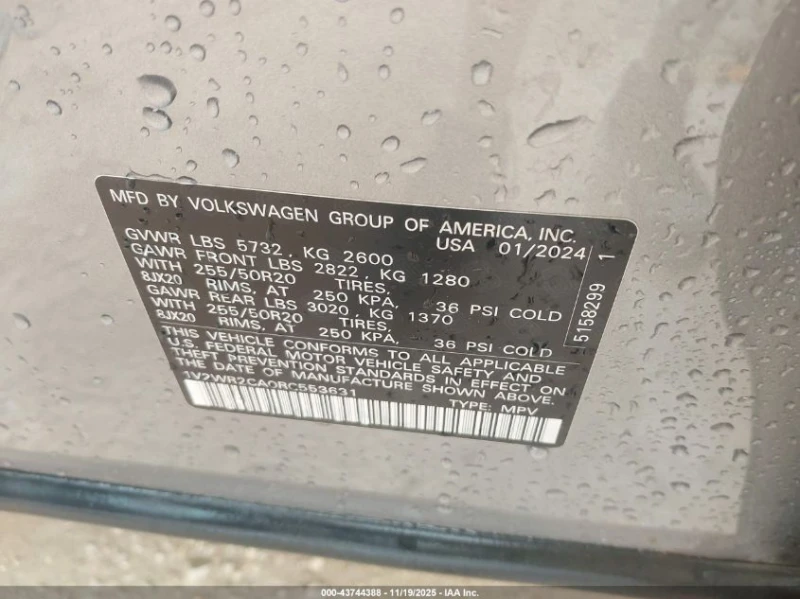 VW Atlas 2l Volkswagen 2.0T Se W/Technology, снимка 9 - Автомобили и джипове - 53477338