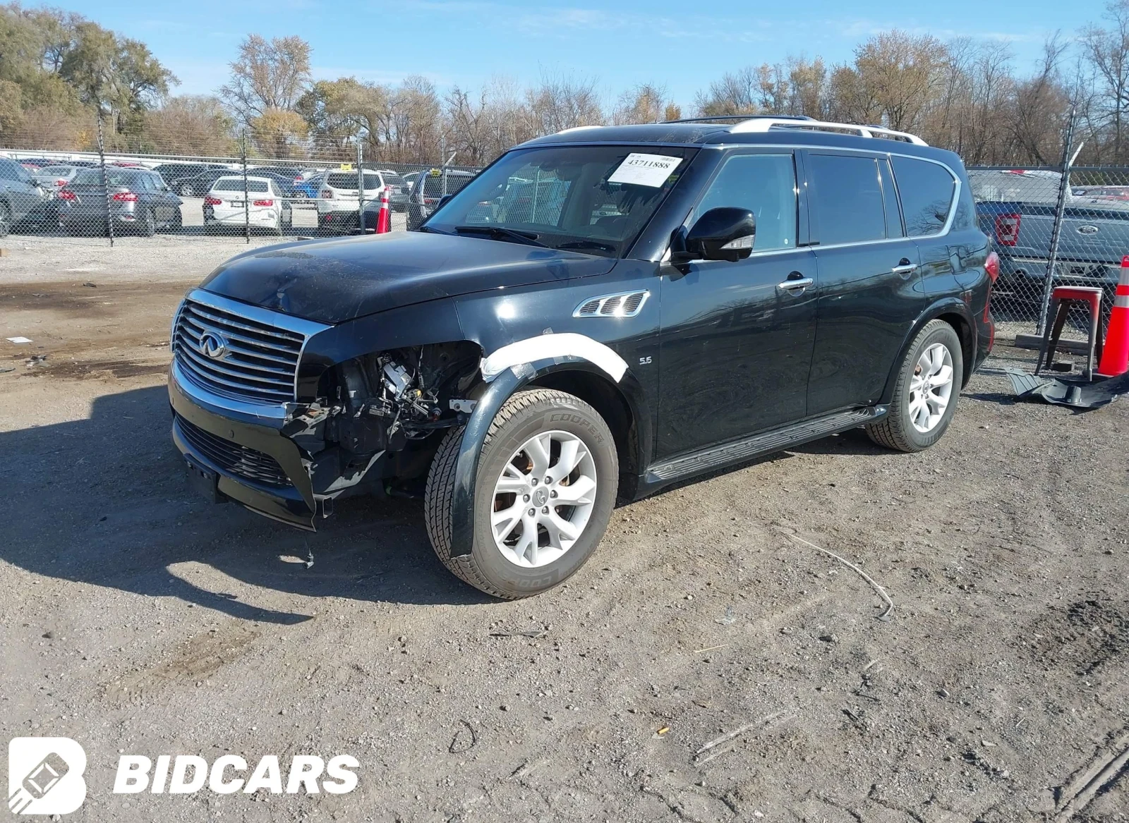 Infiniti QX80 ADW* ПОДГРЕВ* ОБДУХВАНЕ* ШИБИДАХ* ТВ*  - изображение 2