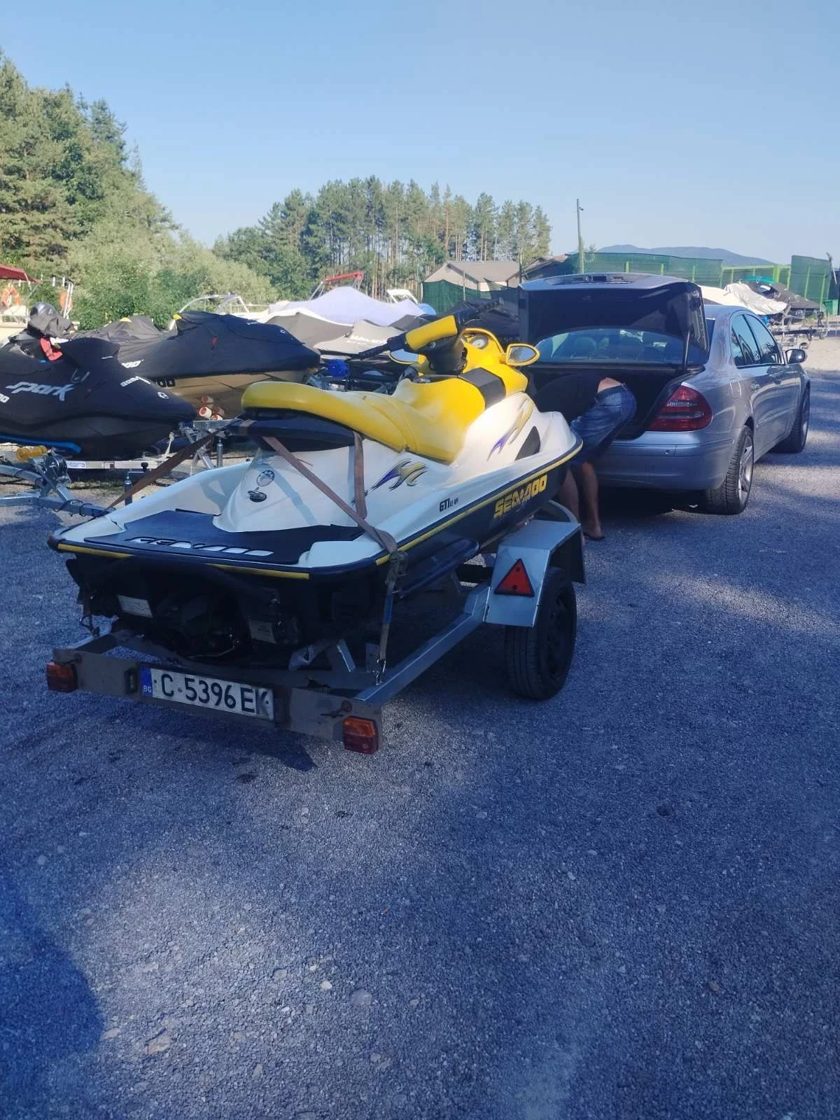 Джет Bombardier Sea Doo GTI IS, снимка 2 - Воден транспорт - 55579317