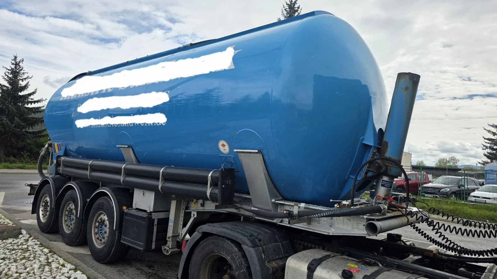 Полуремарке Feldbinder 38 куб см, снимка 2 - Ремаркета - 54482180