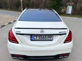 Mercedes-Benz S 63 AMG LONG -РЕАЛНИ КМ, BURMESTER SOUND, снимка 4