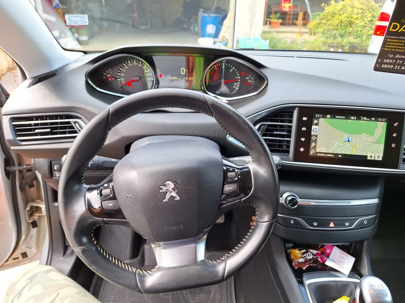 Peugeot 308 1.6 HDI, снимка 6 - Автомобили и джипове - 47232889