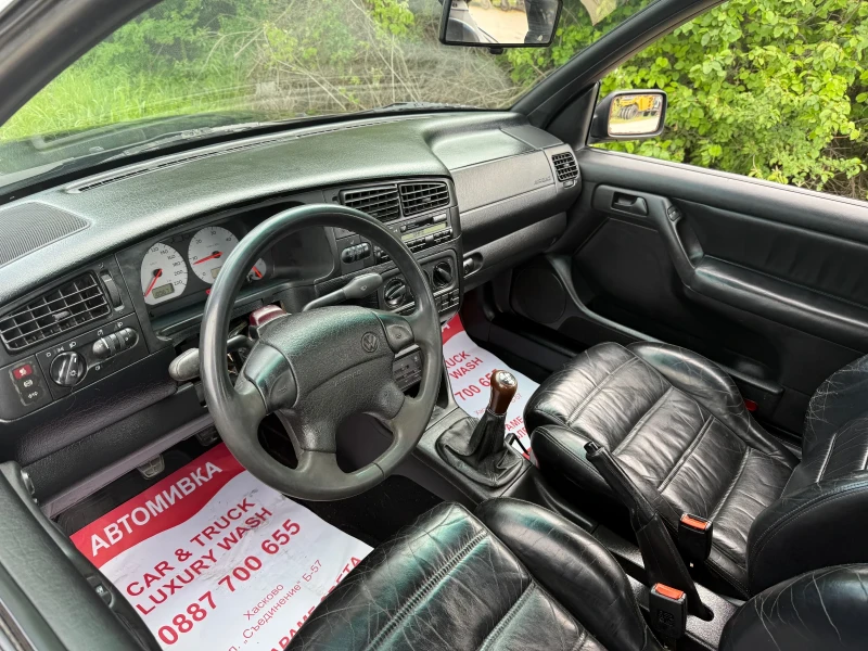 VW Golf Golf 3 cabriolet hight line, снимка 13 - Автомобили и джипове - 52910392