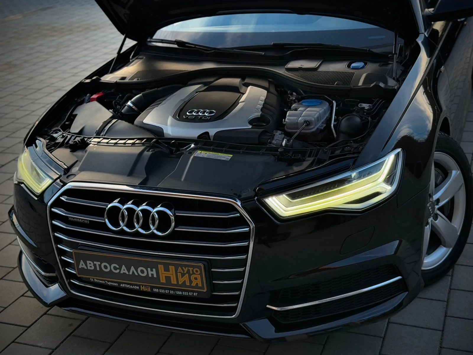 Audi A6 * Sline* BiTDI* Keyless* Side* LaneAssist* Active  | Mobile.bg   17