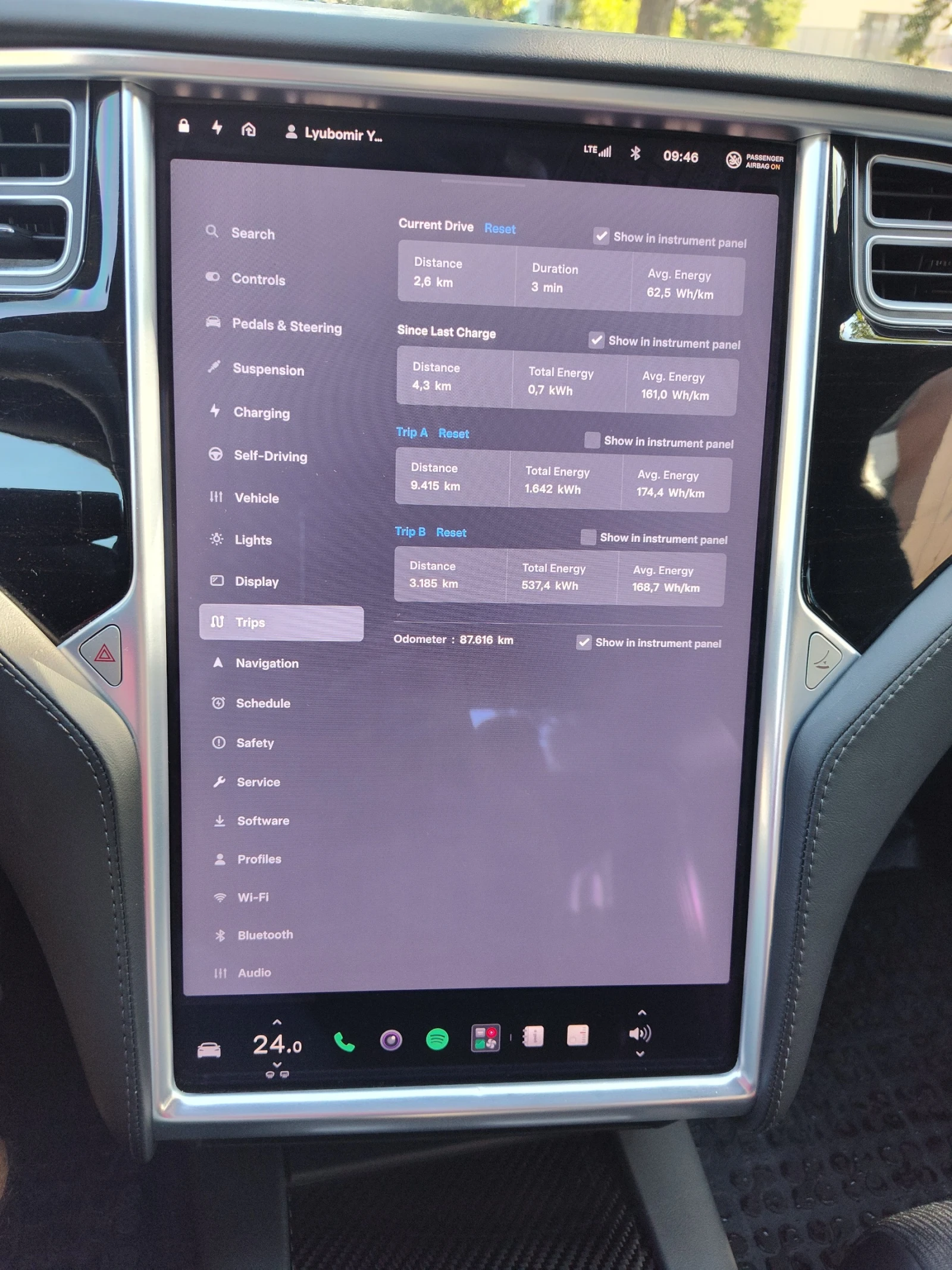 Tesla Model S, снимка 12 - Автомобили и джипове - 55456531