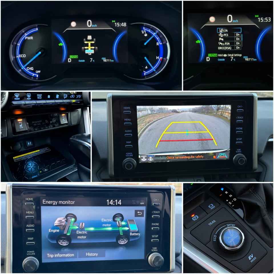 Toyota Rav4   98000KM 2.5vvt-ie 222 4X4* AWDi -CVT | Mobile.bg   15