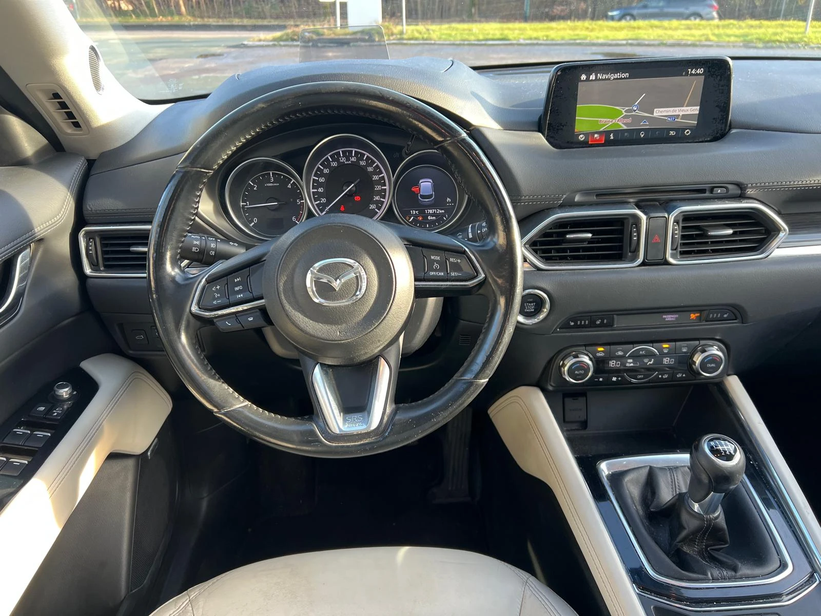 Mazda CX-5 2.2 SKYACTIV-D Skydrive AWD BOSE LEATHER HEADUP, снимка 10 - Автомобили и джипове - 56159663