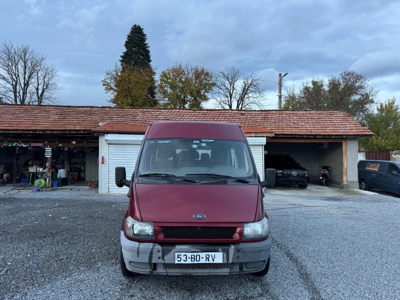 Ford Transit 2.4d 122k.s КЛИМАТИК МАКСИ БАЗА, снимка 2 - Бусове и автобуси - 52390023