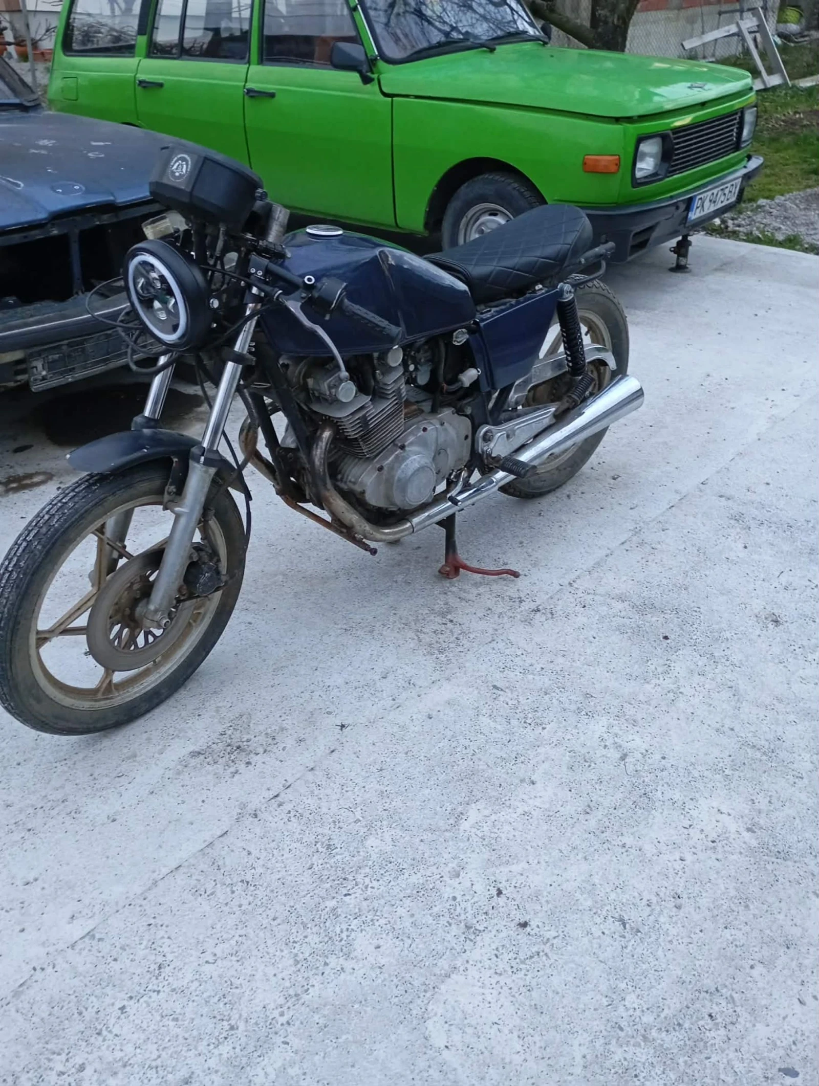 Suzuki Gs 450 куб.6 скорости, снимка 3 - Мотоциклети и мототехника - 55322149