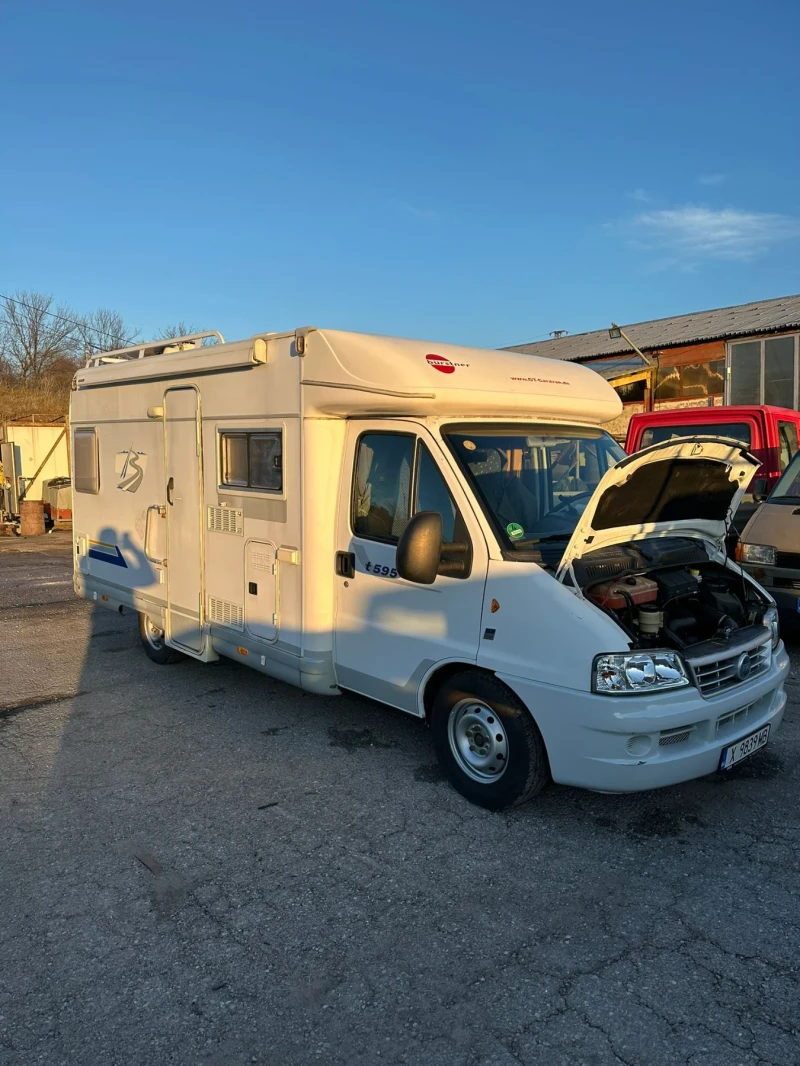 Кемпер Fiat Ducato 2.8 JTD-Burstner, снимка 7 - Каравани и кемпери - 48677811