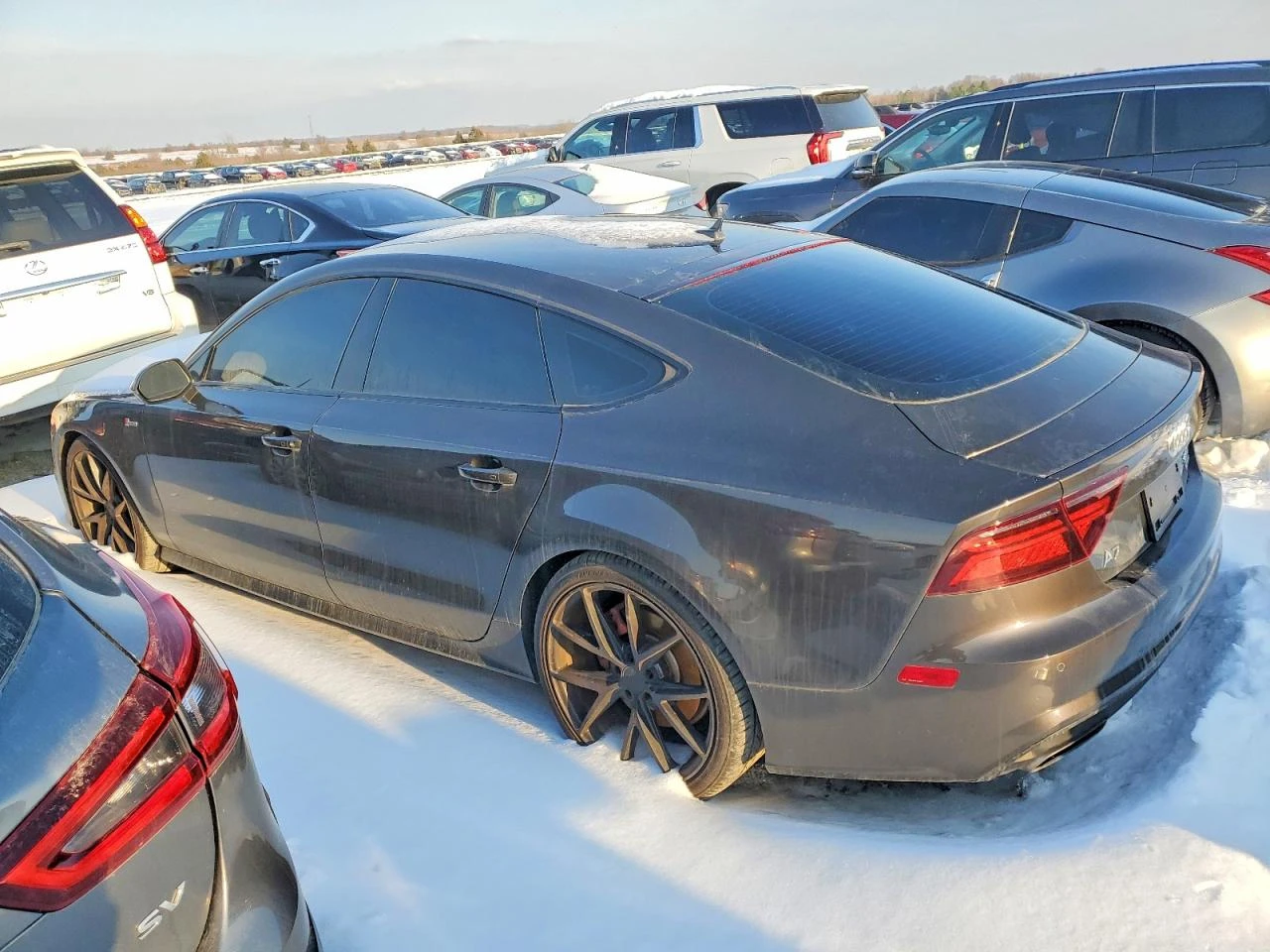 Audi A7 3.0T* PRESTIGE* MATRIX* BOSE* ОБДУХВАНЕ* ДИСТРОНИК, снимка 4 - Автомобили и джипове - 53963902