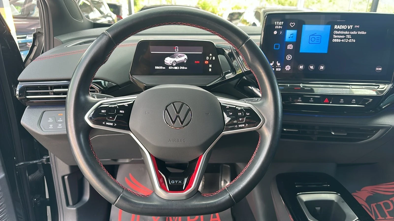 VW ID.4 GTX 299hp. 4motion 77KwH DIGITAL , HEAD UP , , снимка 12 - Автомобили и джипове - 54527434