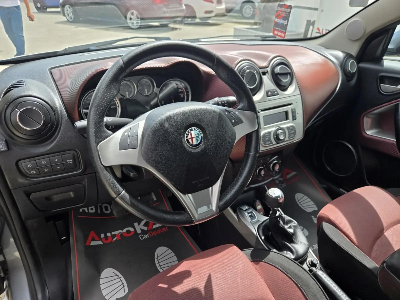 Alfa Romeo MiTo 1.4T-120кс= ФАБРИЧНА ГАЗ= КЛИМАТИК, снимка 8 - Автомобили и джипове - 54634842
