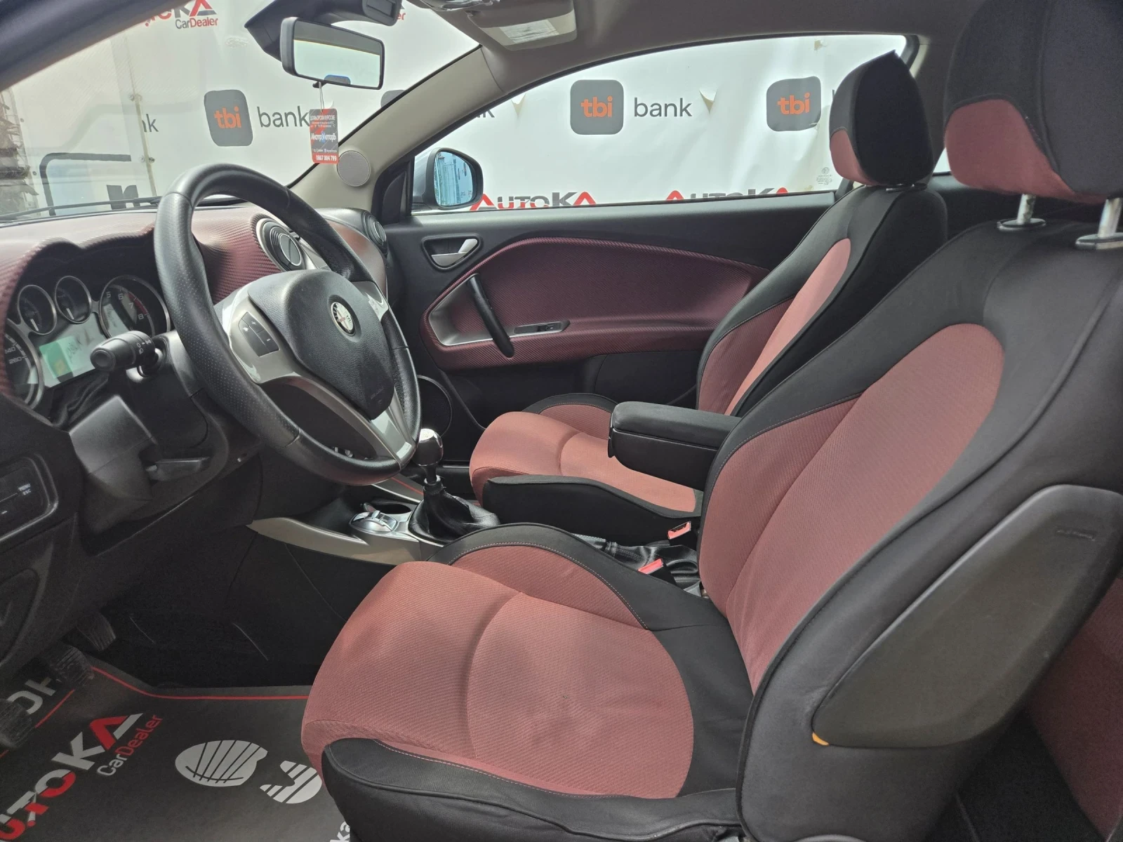 Alfa Romeo MiTo 1.4T-120кс= ФАБРИЧНА ГАЗ= КЛИМАТИК, снимка 7 - Автомобили и джипове - 54634842