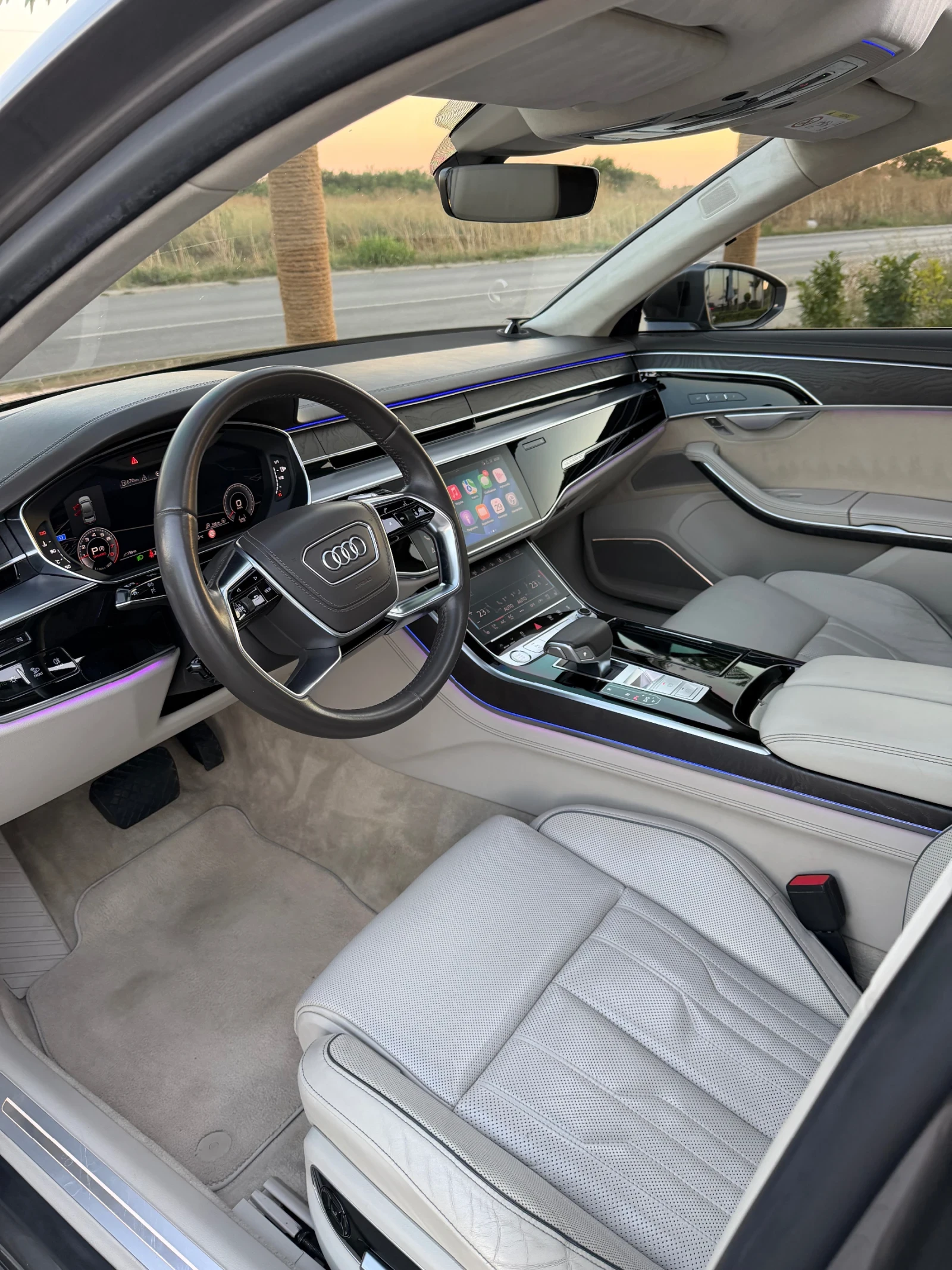 Audi A8 L/55TFSI/3D BANG/3xTV/FULL MAX/LIZING, снимка 8 - Автомобили и джипове - 55550578