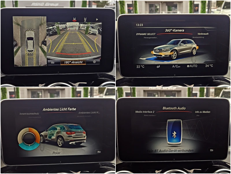 Mercedes-Benz GLC 250 AMG/9G/GERMANY/PANO/HUD/360CAMERA/AIR/ПОДГРЕВ/ЛИЗИ, снимка 14 - Автомобили и джипове - 53562727