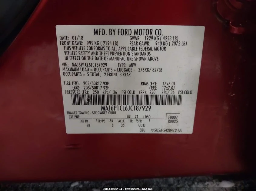 Ford EcoSport 2.0L I-4 DI, DOHC, VVT, 166HP 4X4 Drive | Mobile.bg � ����������� 9