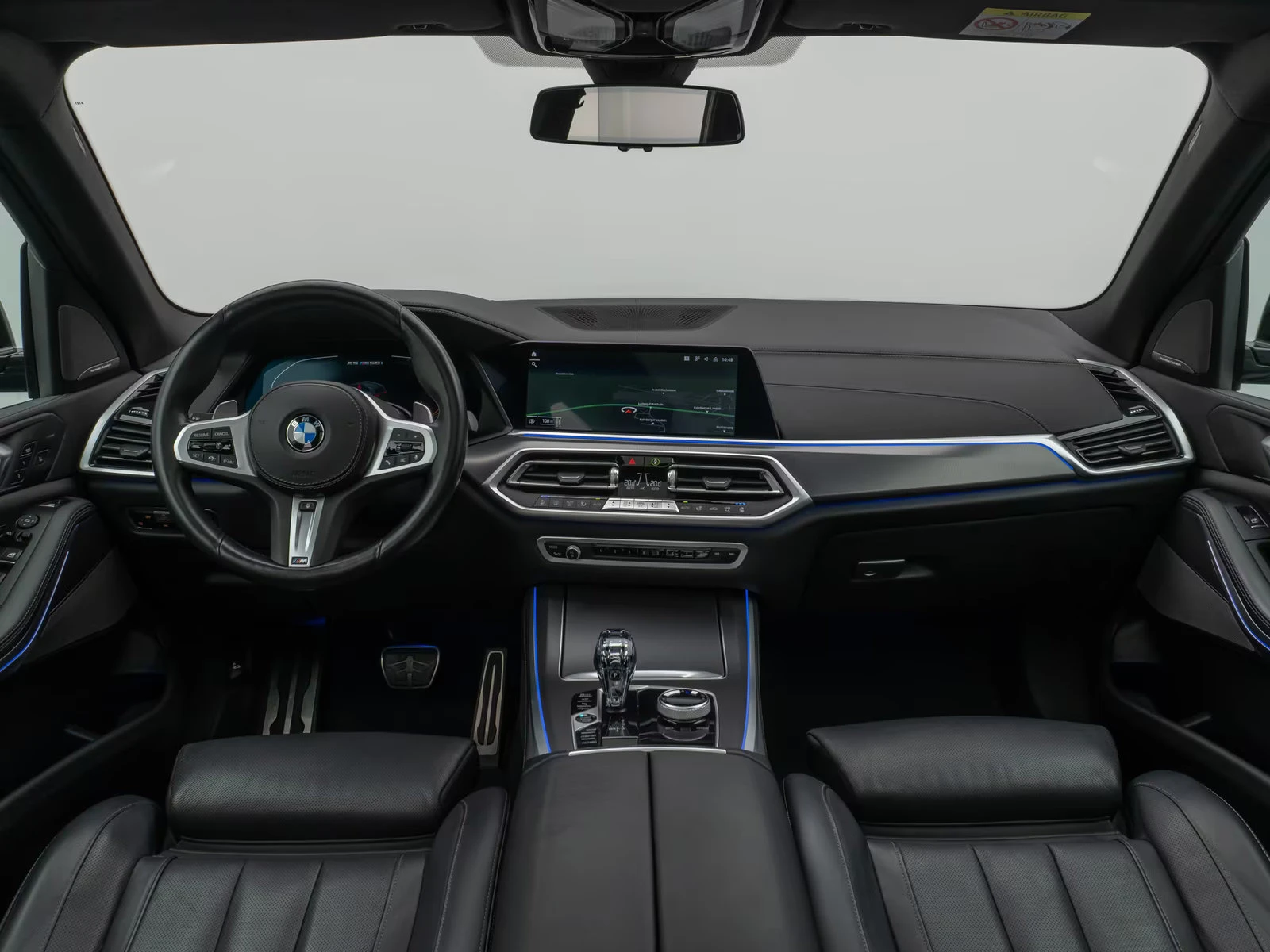 BMW X5 M50i/530HP/360/HUD/PANO/LASER/H&K/BLACK/409z, снимка 12 - Автомобили и джипове - 54539661