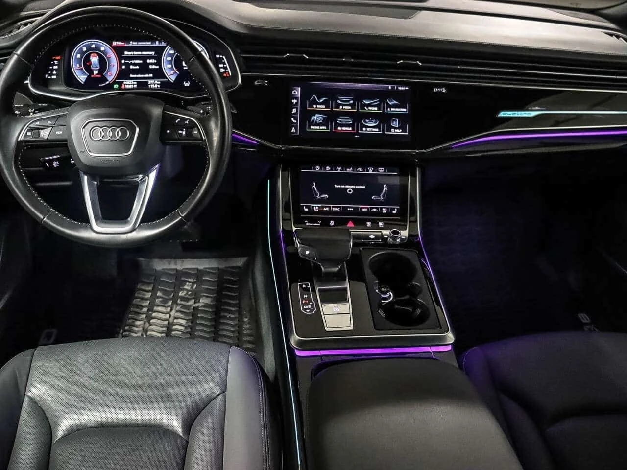 Audi Q8 * Technik 55 TFSI quattro * CARFAX * ЦЕНА ДО БГ, снимка 9 - Автомобили и джипове - 54894438