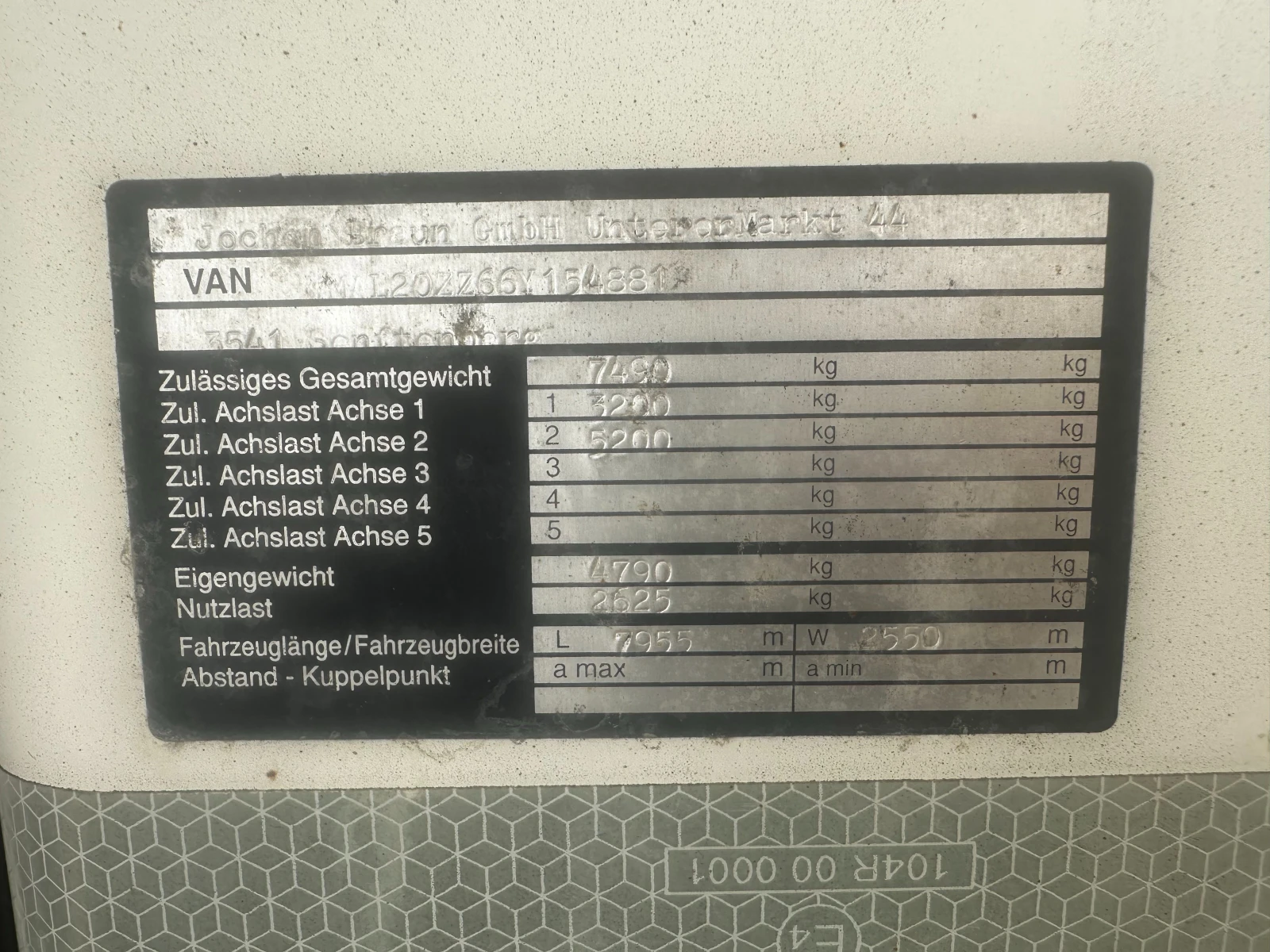Man 8.180 ПАДАЩ БОРД, снимка 17 - Камиони - 55405503