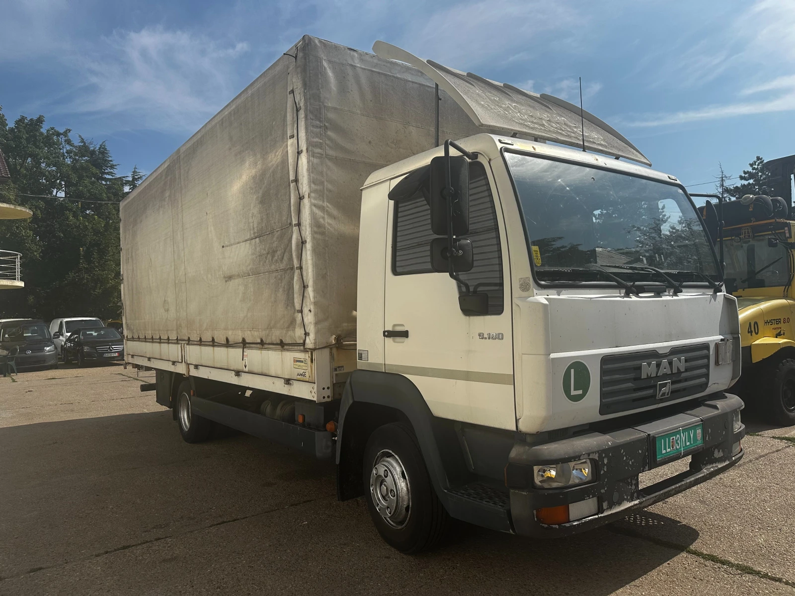 Man 8.180 ПАДАЩ БОРД, снимка 3 - Камиони - 55405503