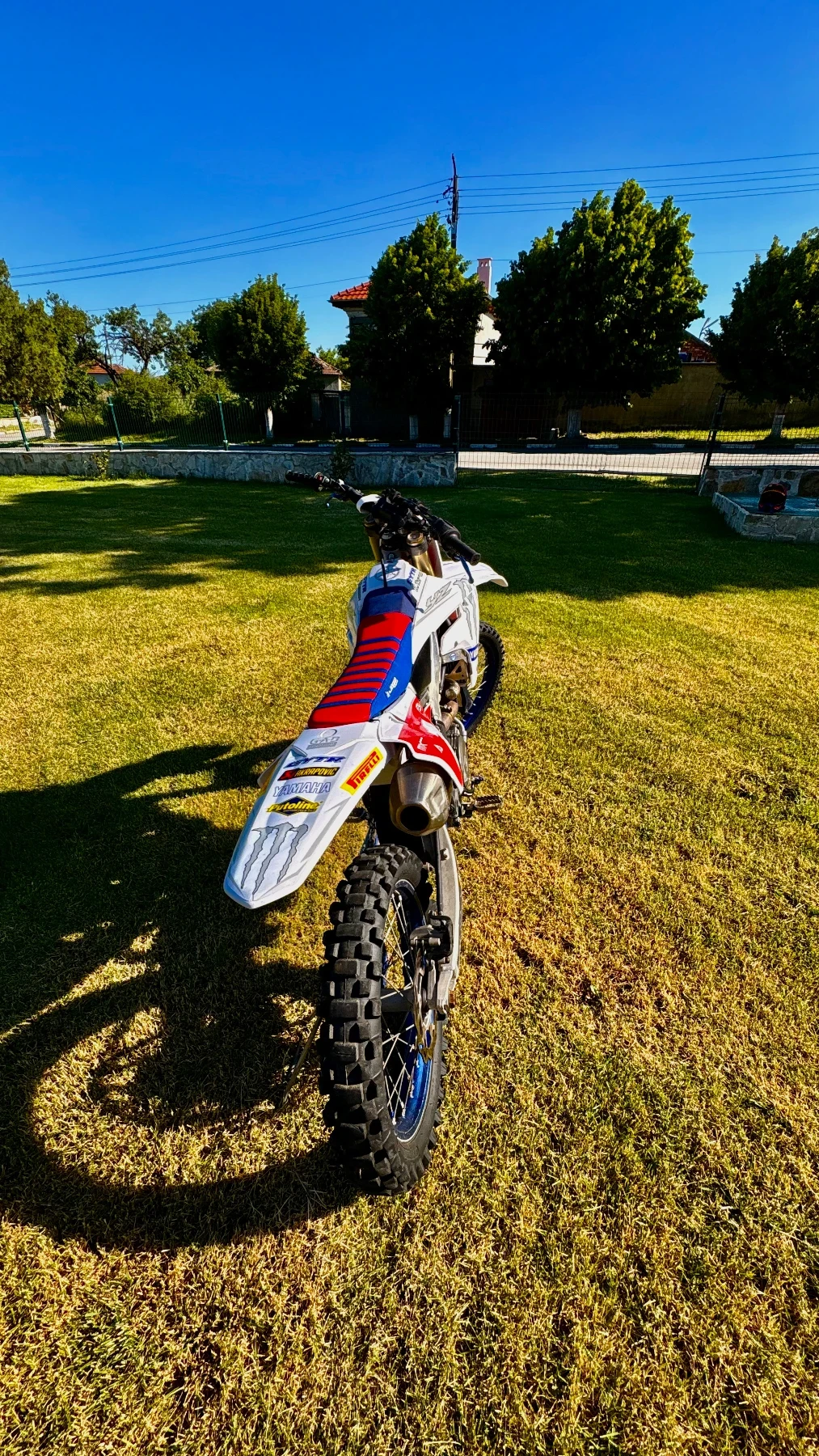 Yamaha Yzf Rekluse съеденител+ цял Akrapovic