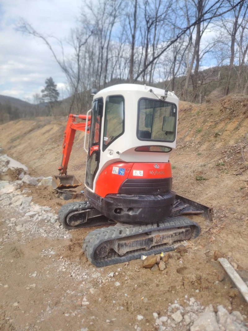 Багер Kubota, снимка 3 - Индустриална техника - 52904714