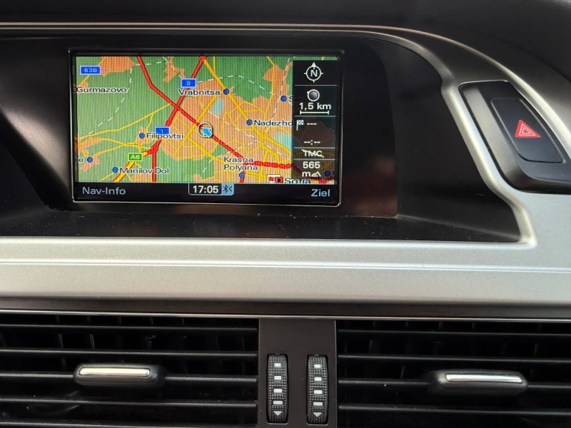 Audi A4 2.0T QUATTRO* АВТОМАТИК* XENON* ПОДГРЕВ* LED* NAVI, снимка 13 - Автомобили и джипове - 51092477