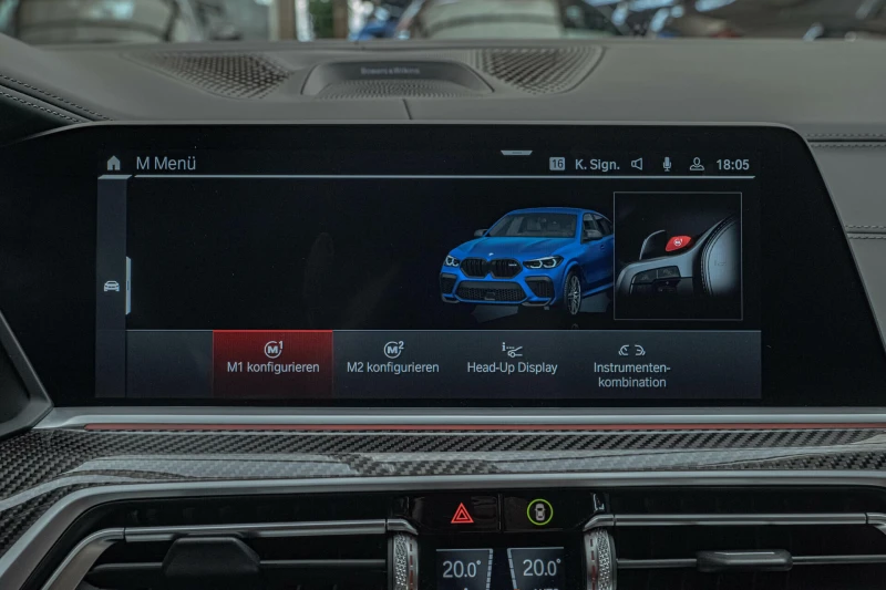 BMW X6 M Competition/Bowers & Wilkins/Carbon/Обдухване/Ка, снимка 15 - Автомобили и джипове - 51173356