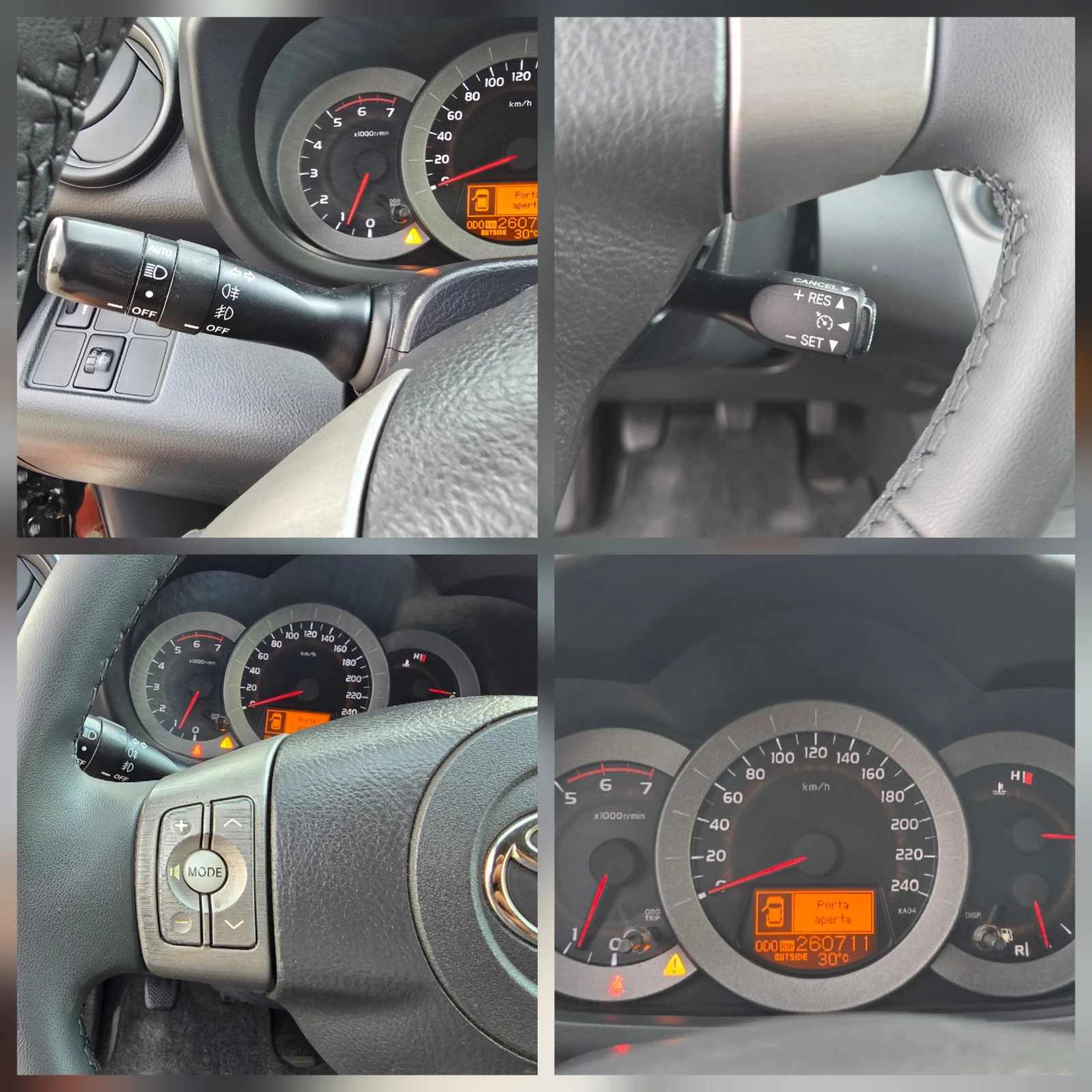 Toyota Rav4 2.2 D, 4x4, Face, Подгрев, Кожа, Keyless!, снимка 16 - Автомобили и джипове - 55735720