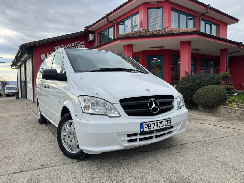 Mercedes-Benz Vito 116 CDI* Facelift* NAVI* Климатик* 8+ 1 места, снимка 2 - Бусове и автобуси - 52816956