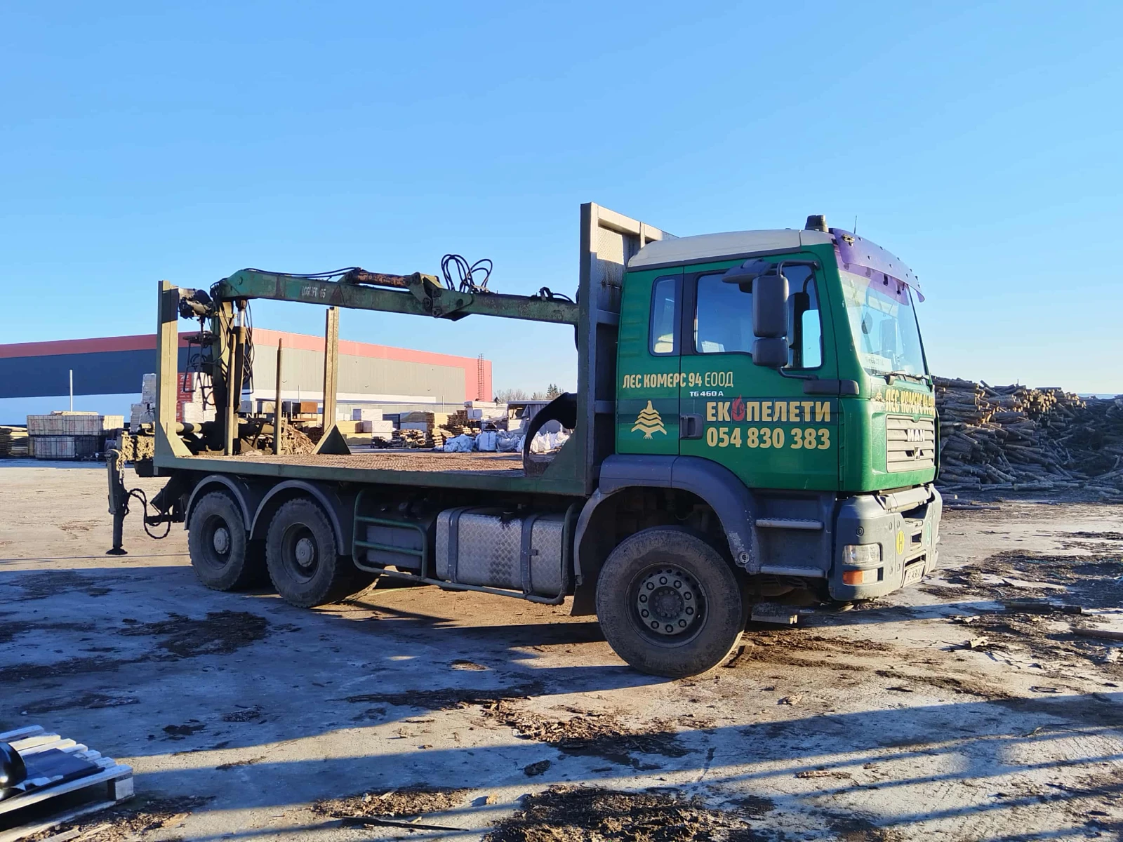 Man 24.343 6х4 Дърварка, снимка 1