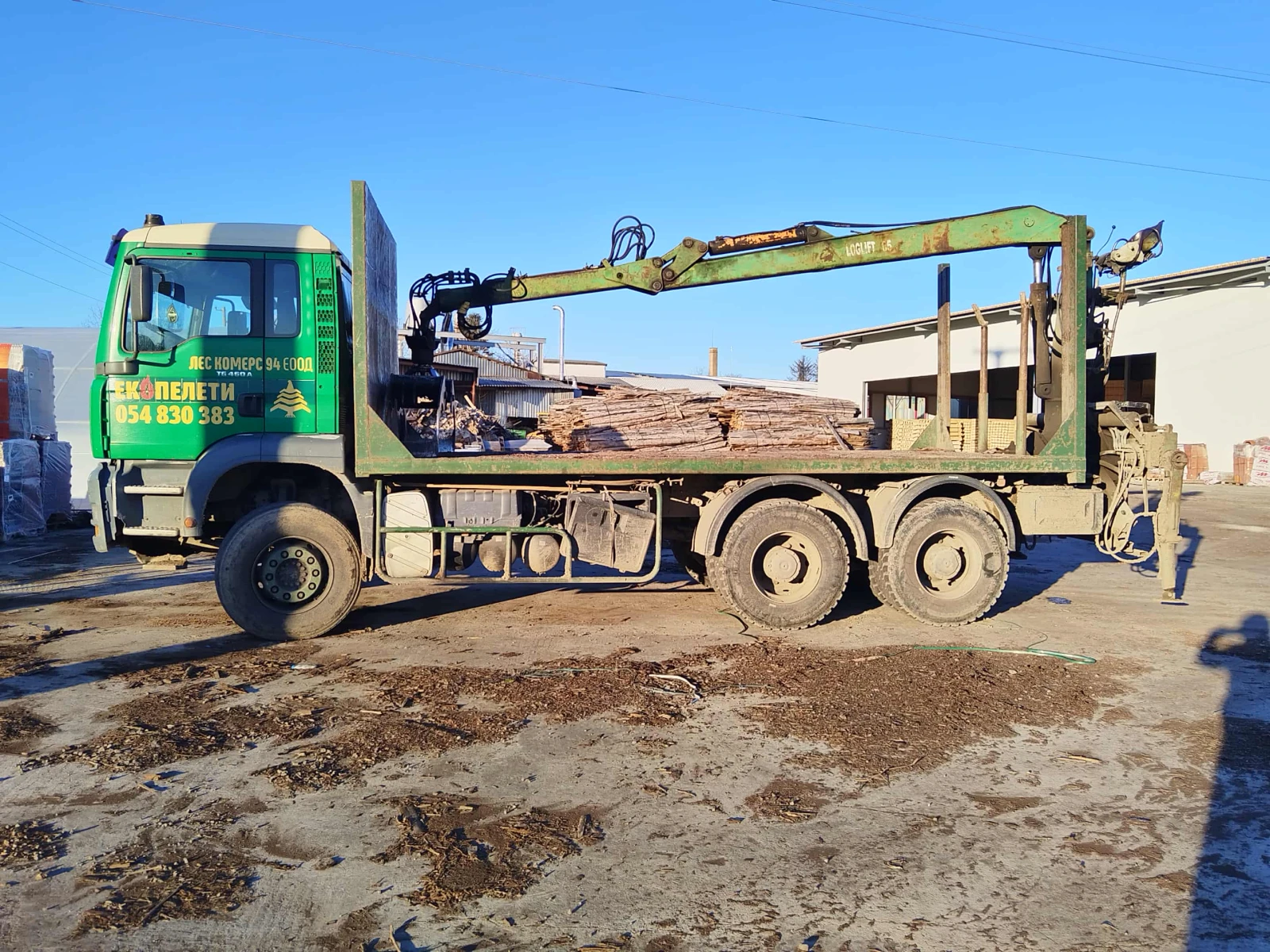 Man 24.343 6х4 Дърварка - изображение 3