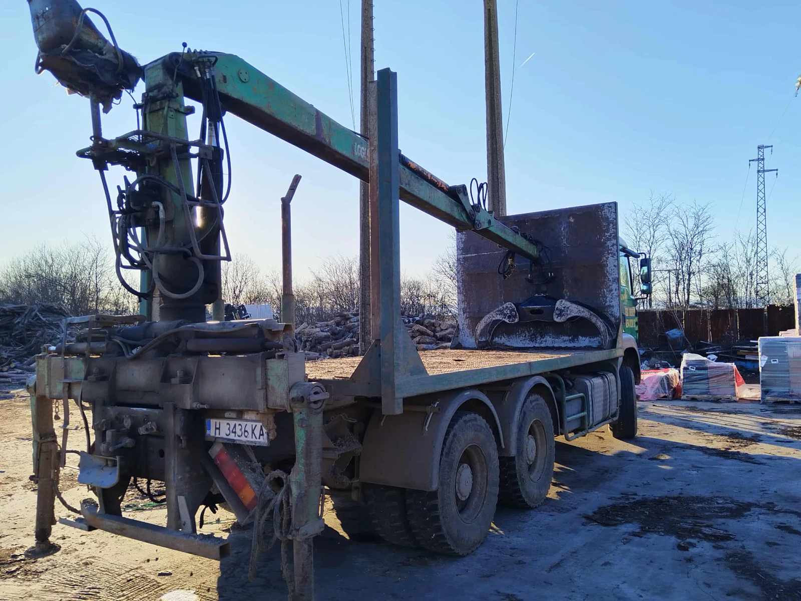 Man 24.343 6х4 Дърварка - изображение 4