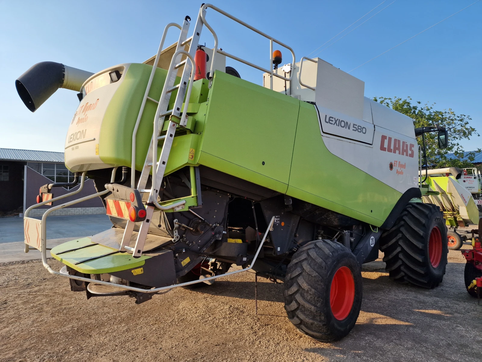 Комбайн Claas LEXION 580, снимка 7 - Селскостопанска техника - 55531785