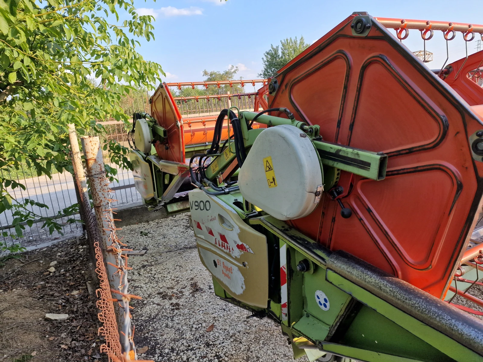 Комбайн Claas LEXION 580, снимка 14 - Селскостопанска техника - 55531785