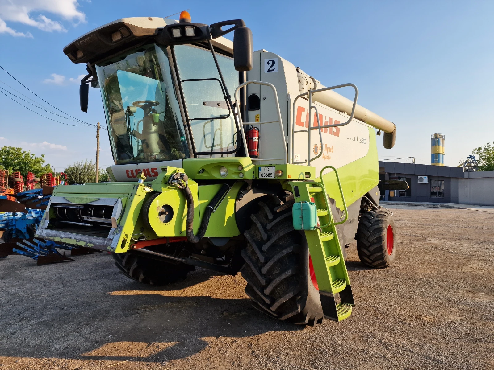 Комбайн Claas LEXION 580, снимка 5 - Селскостопанска техника - 55531785