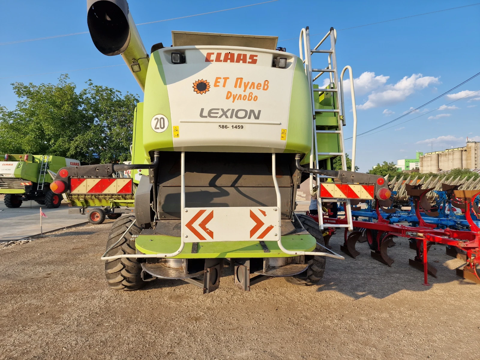 Комбайн Claas LEXION 580, снимка 6 - Селскостопанска техника - 55531785