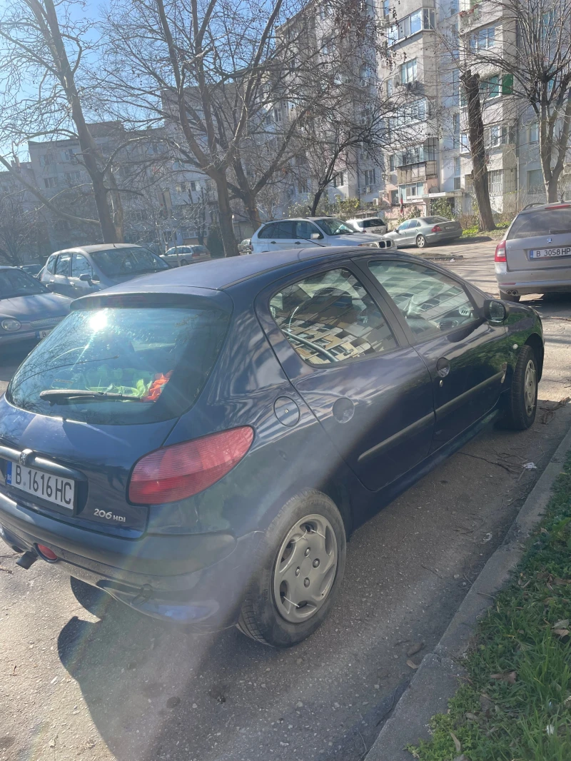 Peugeot 206, снимка 7 - Автомобили и джипове - 48927263