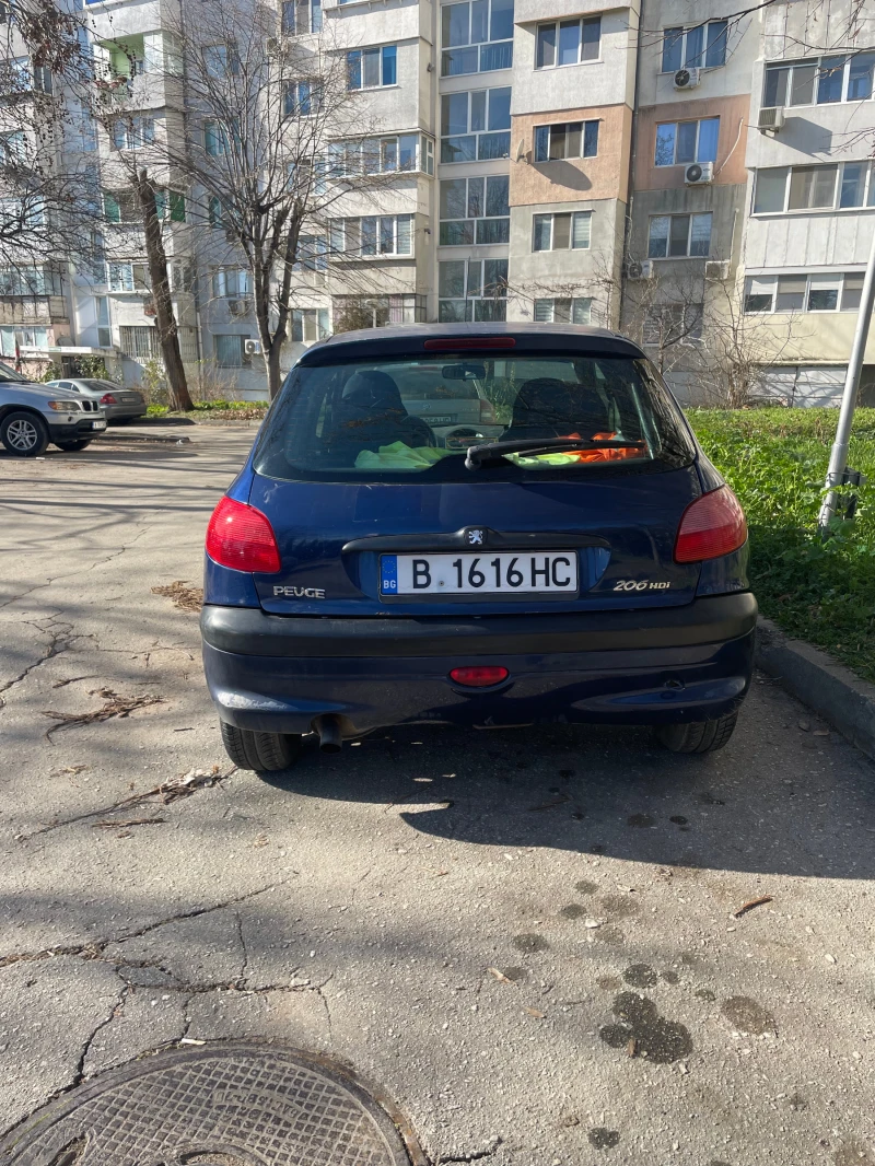 Peugeot 206, снимка 5 - Автомобили и джипове - 48927263