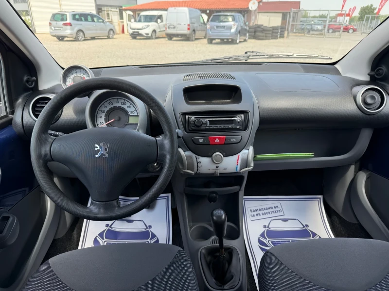 Peugeot 107 1.0i-68PS-КЛИМАТИК, снимка 12 - Автомобили и джипове - 51460841