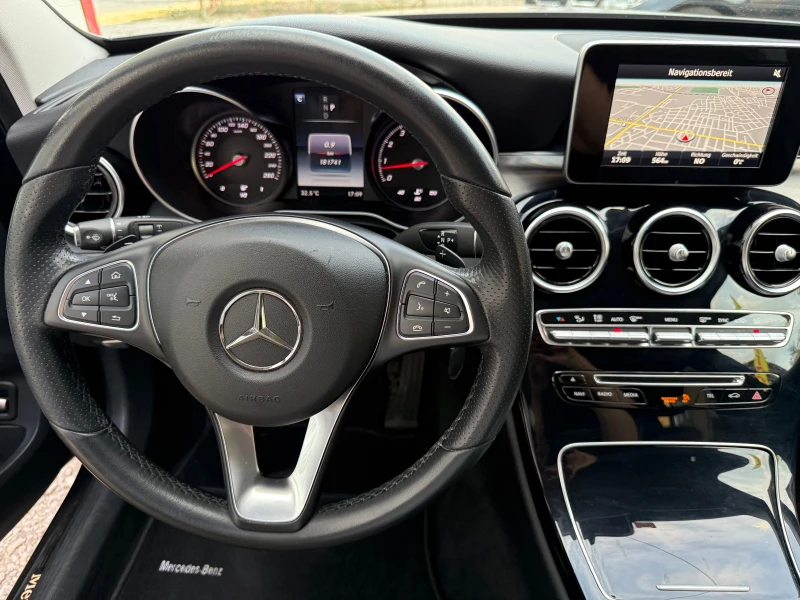 Mercedes-Benz C 200 4Matic 9Gtronic ПОДГРЕВ КАМЕРА НАВИГАЦИЯ ШВЕЙЦАРИЯ, снимка 15 - Автомобили и джипове - 51809122