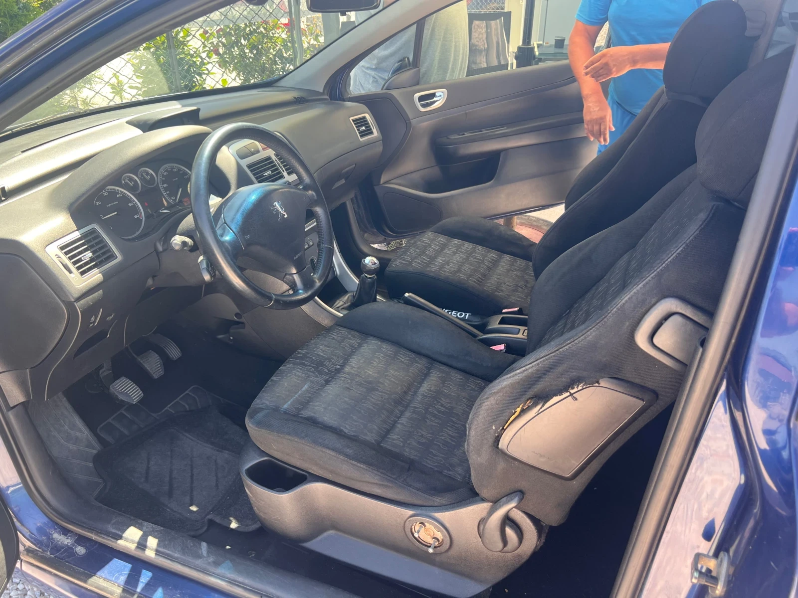 Peugeot 307 2.0 HDI 90кс, снимка 9 - Автомобили и джипове - 54986191