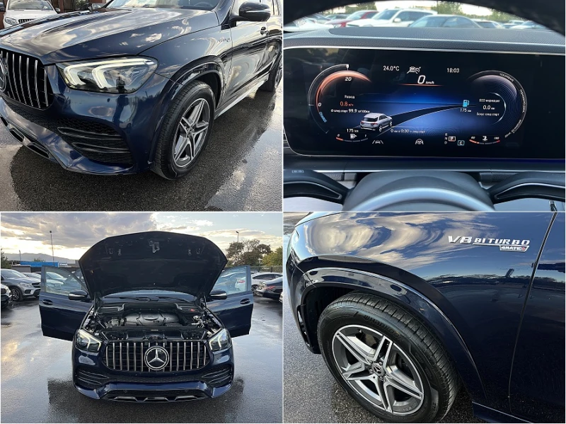 Mercedes-Benz GLE 350 6.3AMG OPTIK-7МЕСТА-DISTRONIK-LED-BIXENON-AIRMATIK, снимка 17 - Автомобили и джипове - 47528098