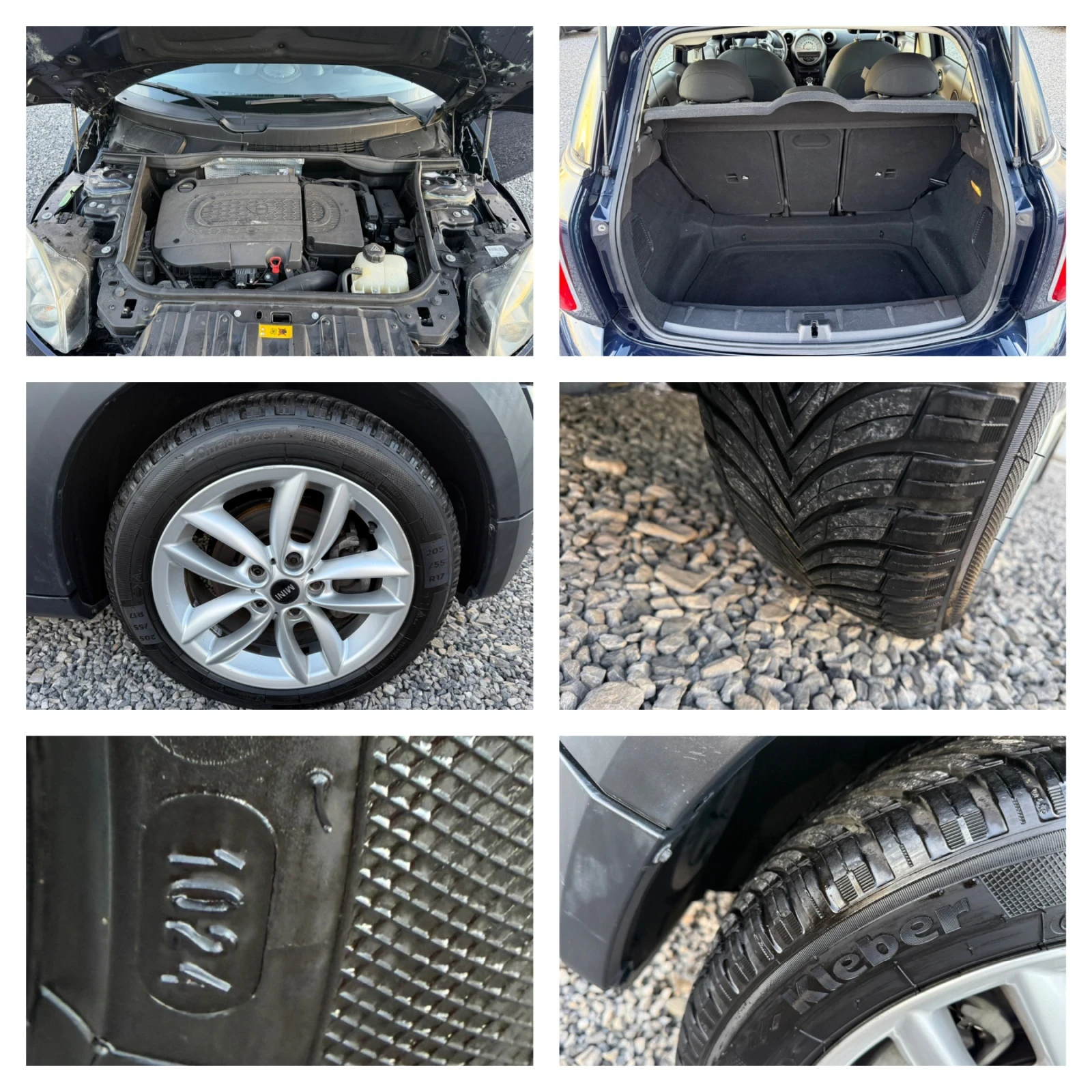 Mini Countryman 1.6D (90hp) Euro 5A / 198000km ./внос от Италия , снимка 16 - Автомобили и джипове - 53772876