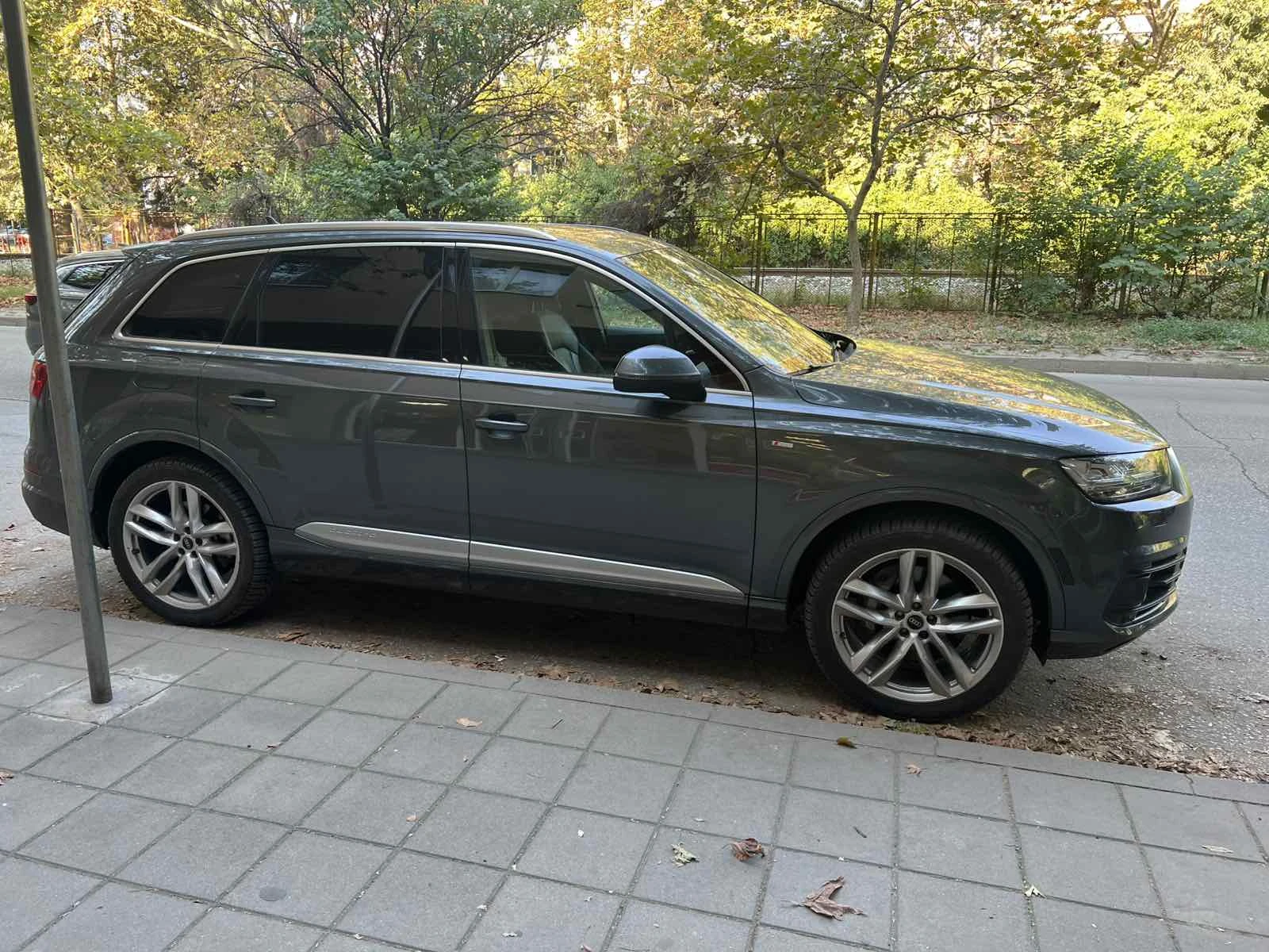 Audi Q7 3.0TFSI, TECHNIK, MASSAGE, B&O, HEAD-UP, S-LINE, D, снимка 4 - Автомобили и джипове - 55699049