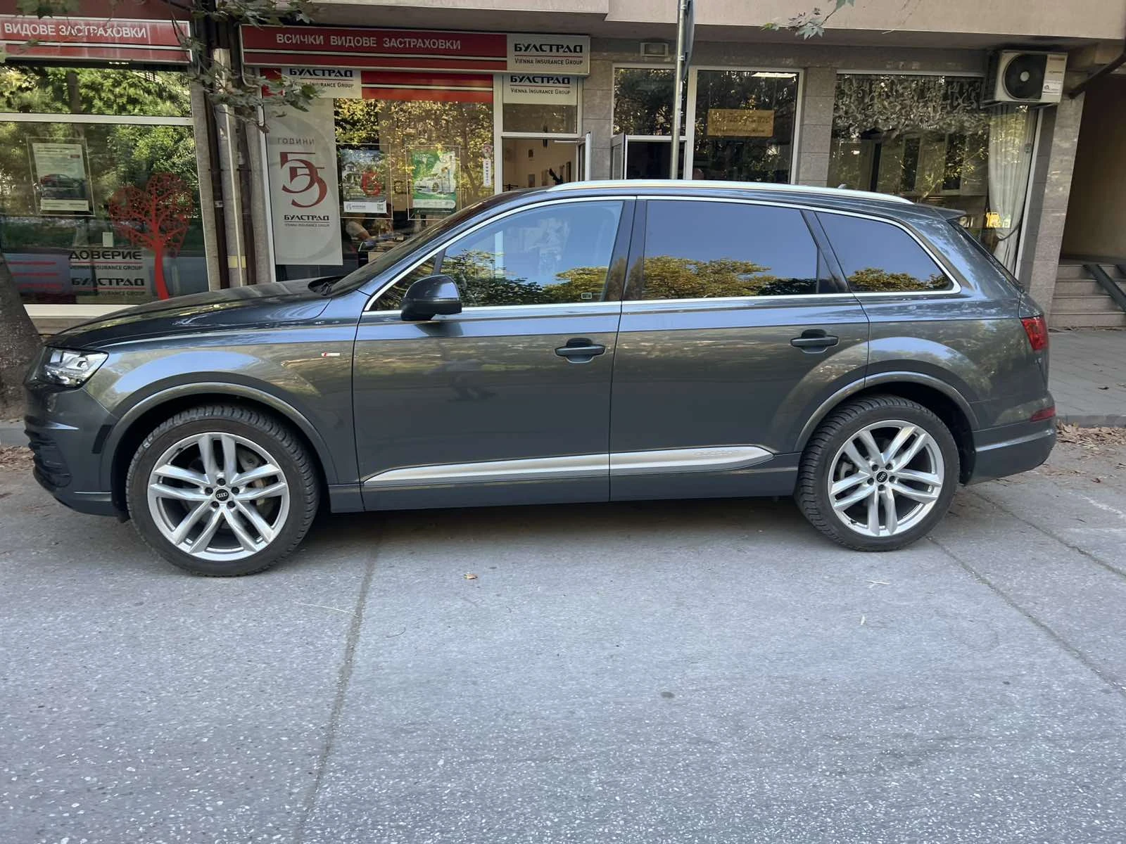 Audi Q7 3.0TFSI, TECHNIK, MASSAGE, B&O, HEAD-UP, S-LINE, D, снимка 8 - Автомобили и джипове - 55699049