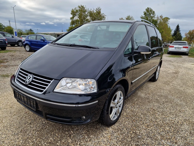 VW Sharan 1.9TDI/6ск./7места/4х4, снимка 1 - Автомобили и джипове - 47784485