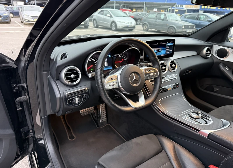 Mercedes-Benz C 220 AMG line 9G-TRONIC, Distronic Pro, Keyless Go, LED, снимка 5 - Автомобили и джипове - 52580147